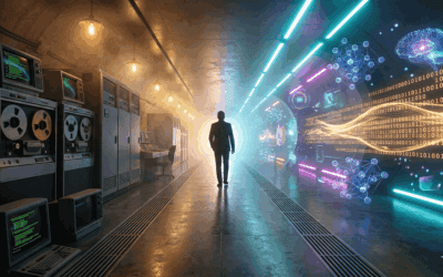 De Turing a la Singularidad: Inteligencia Artificial Línea del Tiempo y su Evolución Explosiva