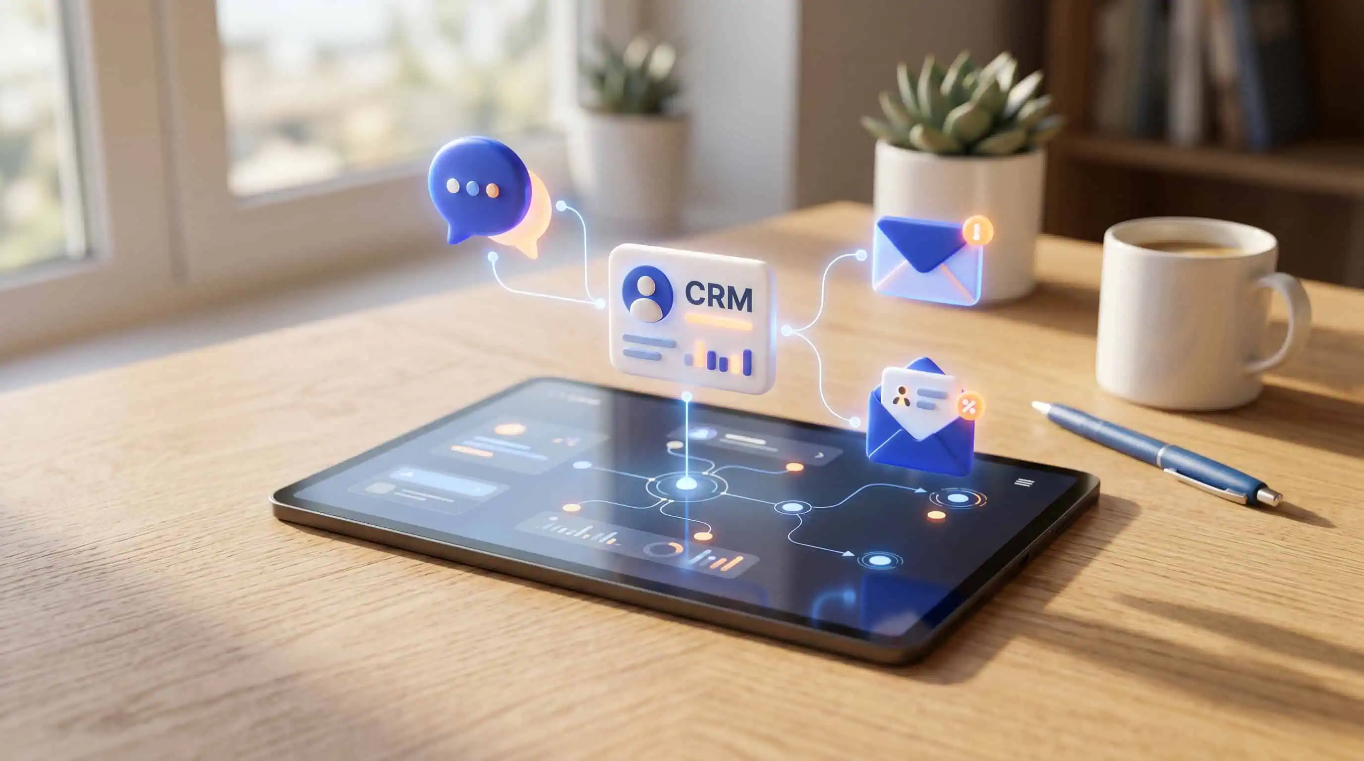 Automatizacion de atencion y nurturing con ChatGPT integrado al CRM