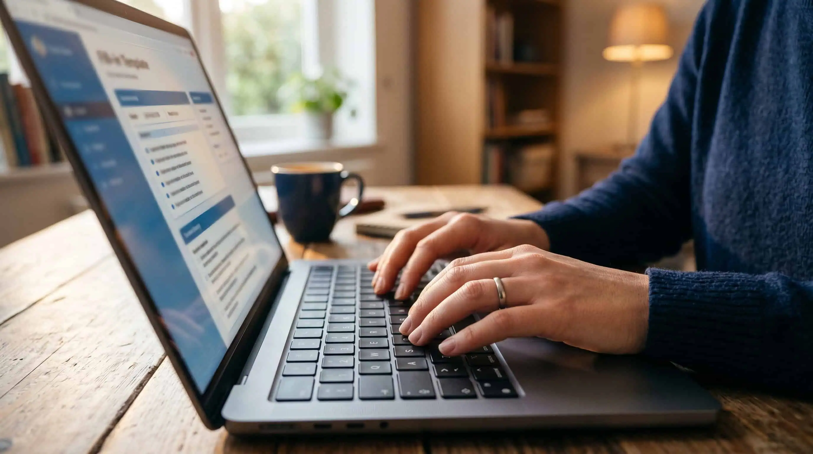 Persona escribiendo una plantilla de prompt estructurada en ChatGPT