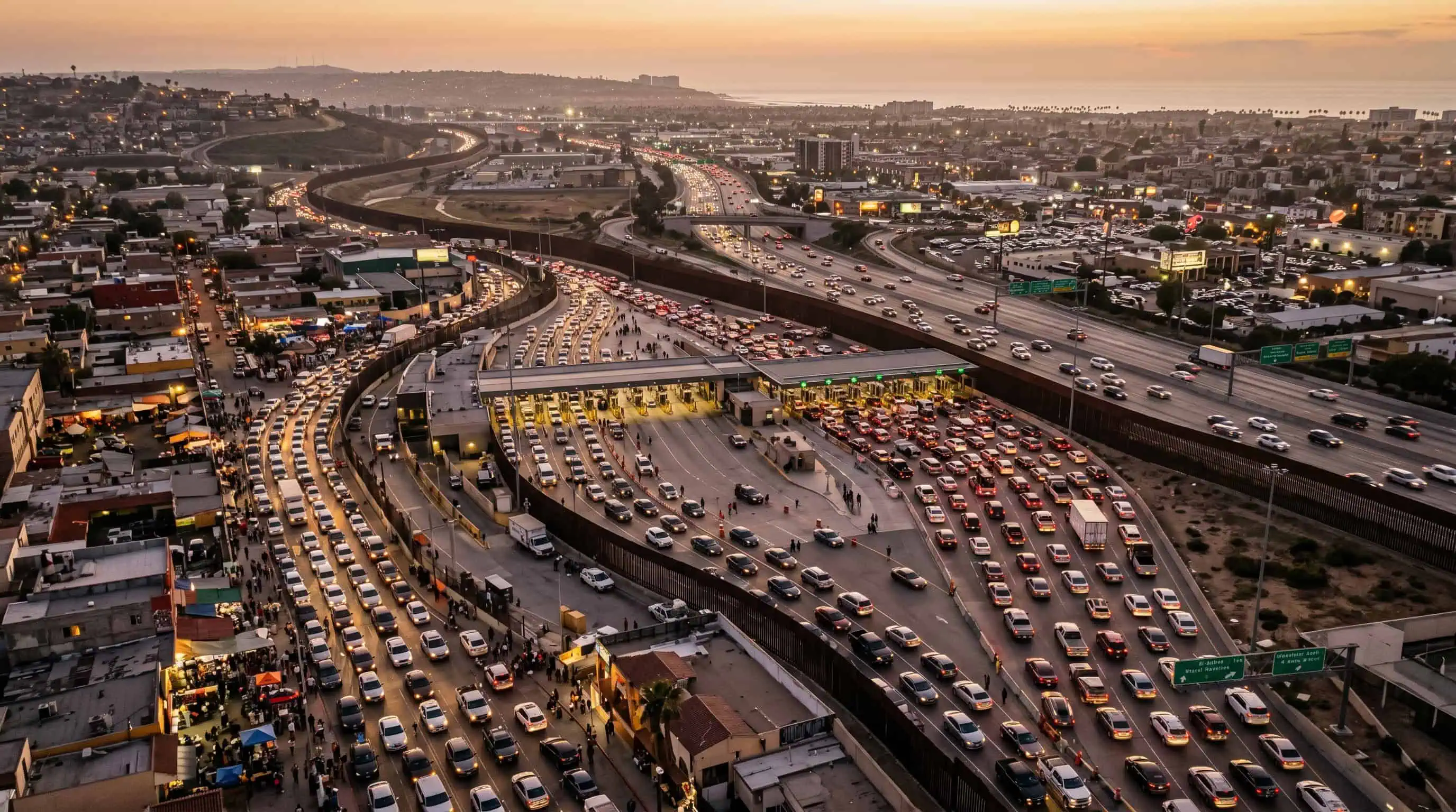 Frontera Tijuana San Diego como contexto cross-border para una agencia de marketing digital