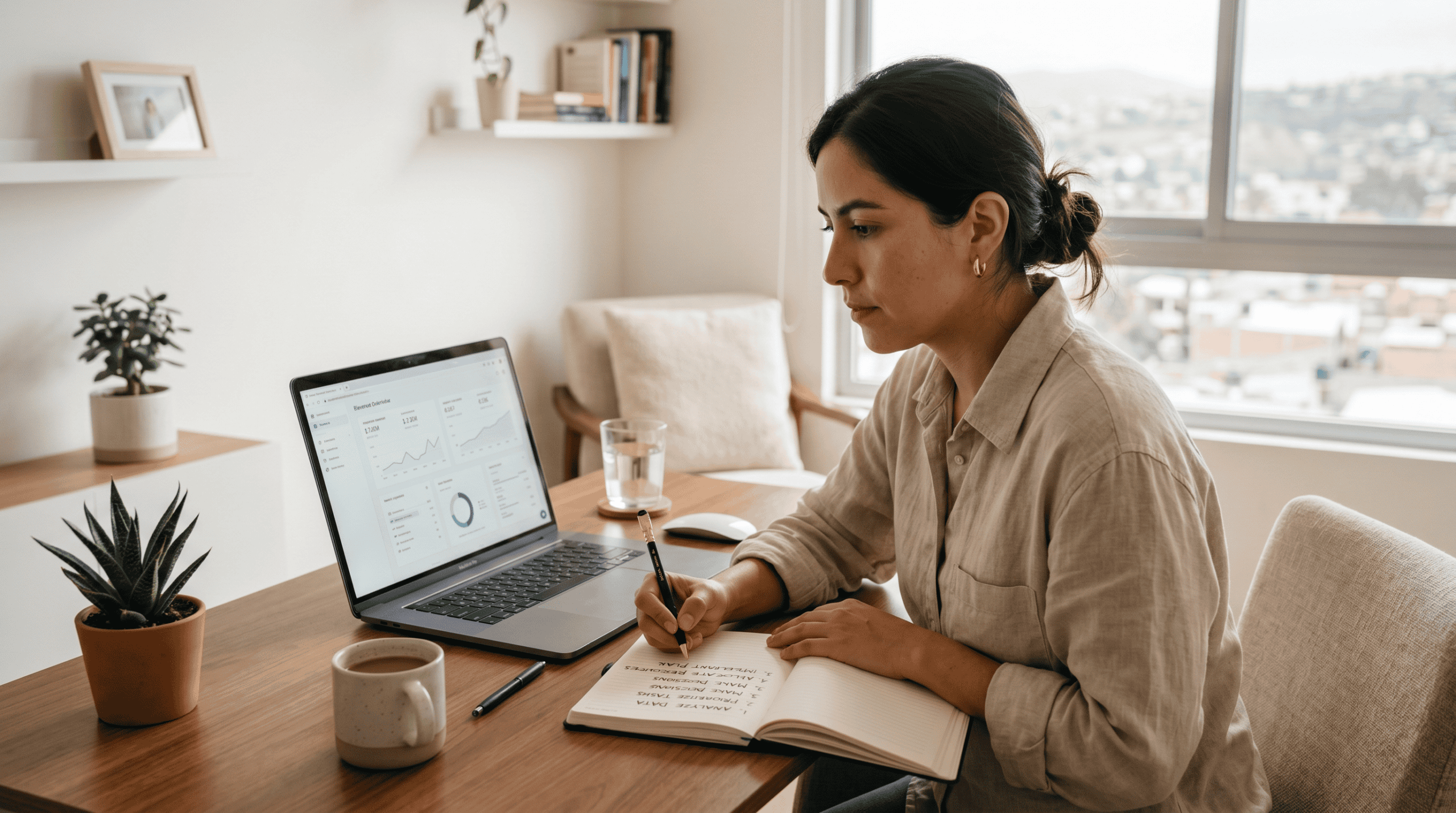post-93-cover Emprendedor priorizando su estrategia de marketing digital con recursos limitados