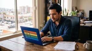 Copywriter mexicano diseñando prompts estructurados para marketing con IA